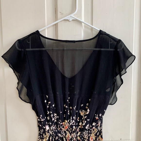 KIMCHI BLUE Genevieve smock waist floral dress - Picture 12 of 13